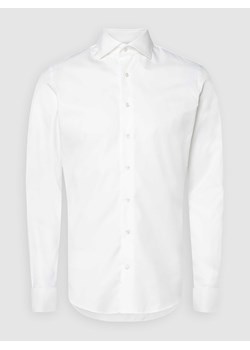 Koszula biznesowa o kroju slim fit z diagonalu ze sklepu Peek&Cloppenburg  w kategorii Koszule męskie - zdjęcie 168860168