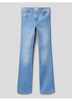 Jeansy o rozkloszowanym kroju z zapięciem na guzik model ‘ROYAL LIFE’ ze sklepu Peek&Cloppenburg  w kategorii Spodnie dziewczęce - zdjęcie 168860215
