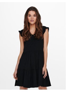 ONLY Sukienka letnia May 15226992 Czarny Regular Fit ze sklepu MODIVO w kategorii Sukienki - zdjęcie 168927605
