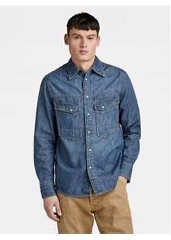 G-Star Raw Koszula jeansowa Dakota D23006-D539 Niebieski Regular Fit ze sklepu MODIVO w kategorii Koszule męskie - zdjęcie 168927797
