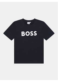 Boss T-Shirt J25P24 M Granatowy Regular Fit ze sklepu MODIVO w kategorii T-shirty chłopięce - zdjęcie 168927835