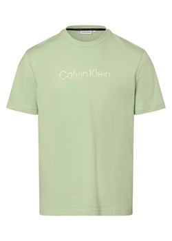 Calvin Klein Koszulka męska Mężczyźni Bawełna seledynowy nadruk ze sklepu vangraaf w kategorii T-shirty męskie - zdjęcie 168928316