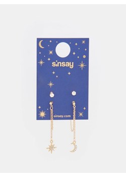 Sinsay - Kolczyki 2 pack - złoty ze sklepu Sinsay w kategorii Kolczyki - zdjęcie 168931287