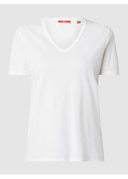 T-shirt z dekoltem w serek ze sklepu Peek&Cloppenburg  w kategorii Bluzki damskie - zdjęcie 168933549