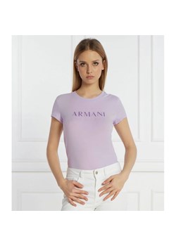Armani Exchange T-shirt | Slim Fit ze sklepu Gomez Fashion Store w kategorii Bluzki damskie - zdjęcie 168933869