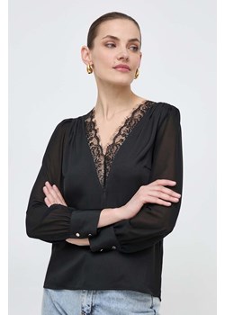 Morgan bluzka OSERA damska kolor czarny gładka ze sklepu ANSWEAR.com w kategorii Bluzki damskie - zdjęcie 168936089
