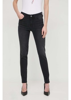 Liu Jo jeansy damskie kolor czarny ze sklepu ANSWEAR.com w kategorii Jeansy damskie - zdjęcie 168940357