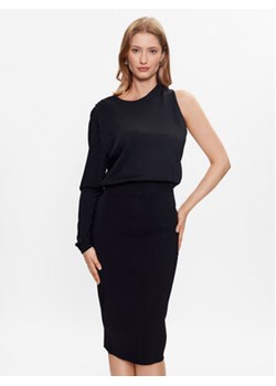KARL LAGERFELD Sukienka codzienna 230W1357 Czarny Regular Fit ze sklepu MODIVO w kategorii Sukienki - zdjęcie 168959908