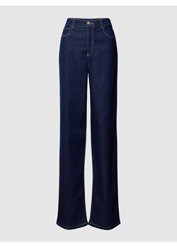 Jeansy o kroju flared fit z wpuszczanymi kieszeniami ze sklepu Peek&Cloppenburg  w kategorii Jeansy damskie - zdjęcie 168963096