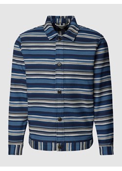 Kurtka koszulowa ze wzorem w paski model ‘Heritage’ ze sklepu Peek&Cloppenburg  w kategorii Swetry męskie - zdjęcie 168963167