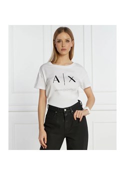 Armani Exchange T-shirt | Regular Fit ze sklepu Gomez Fashion Store w kategorii Bluzki damskie - zdjęcie 168972226