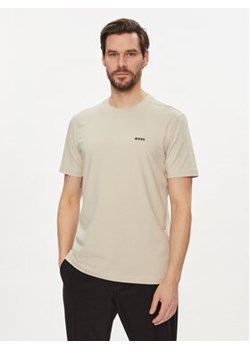 Boss T-Shirt 50506373 Beżowy Regular Fit ze sklepu MODIVO w kategorii T-shirty męskie - zdjęcie 168973786