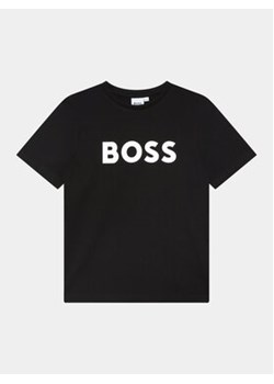 Boss T-Shirt J25P24 D Czarny Regular Fit ze sklepu MODIVO w kategorii T-shirty chłopięce - zdjęcie 168974059