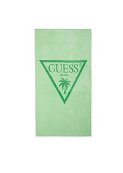 Guess Ręcznik plażowy E4GZ03 SG00L Zielony ze sklepu MODIVO w kategorii Ręczniki - zdjęcie 168974197