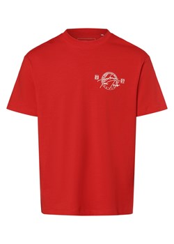 Tom Tailor Denim Koszulka męska Mężczyźni Bawełna czerwony jednolity ze sklepu vangraaf w kategorii T-shirty męskie - zdjęcie 168975136