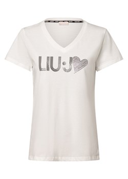 Liu Jo Collection Koszulka damska Kobiety Bawełna écru jednolity ze sklepu vangraaf w kategorii Bluzki damskie - zdjęcie 168975235