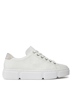 Sneakersy Rieker N59W1-80 White ze sklepu eobuwie.pl w kategorii Trampki damskie - zdjęcie 168975718