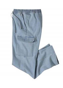 Luźne, jeansowe spodnie bojówki Freedom ze sklepu Atlas For Men w kategorii Spodnie męskie - zdjęcie 168977648