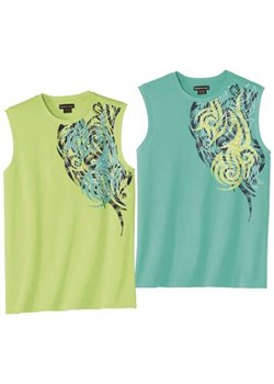 Zestaw 2 koszulek bez rękawów Bahamas ze sklepu Atlas For Men w kategorii T-shirty męskie - zdjęcie 168977657
