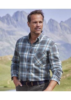 Flanelowa koszula w kratę Montana ze sklepu Atlas For Men w kategorii Koszule męskie - zdjęcie 168977685