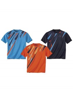 Zestaw 3 koszulek Summer Sport ze sklepu Atlas For Men w kategorii T-shirty męskie - zdjęcie 168977697