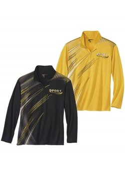 Zestaw 2 bluz z suwakiem Sport Casual ze sklepu Atlas For Men w kategorii Swetry męskie - zdjęcie 168977775
