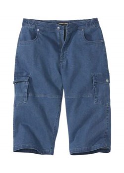 Wygodne jeansowe bojówki ¾ ze stretchem ze sklepu Atlas For Men w kategorii Spodenki męskie - zdjęcie 168977817