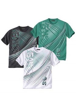 Zestaw 3 koszulek  Active Sport ze sklepu Atlas For Men w kategorii T-shirty męskie - zdjęcie 168977909