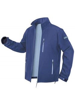 Sportowa kurtka z podszewką z mikropolaru Softshell ze sklepu Atlas For Men w kategorii Kurtki męskie - zdjęcie 168977995