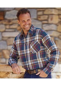Flanelowa koszula w kratę Canada ze sklepu Atlas For Men w kategorii Koszule męskie - zdjęcie 168977997
