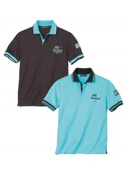 Zestaw 2 koszulek polo Island League ze sklepu Atlas For Men w kategorii T-shirty męskie - zdjęcie 168978059
