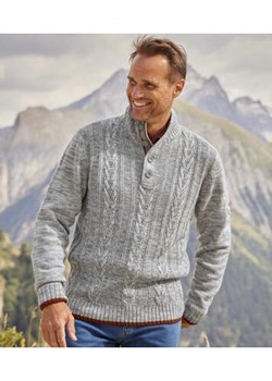 Sweter z zapięciem na guziki Wild Exploring ze sklepu Atlas For Men w kategorii Swetry męskie - zdjęcie 168978116