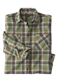 Flanelowa koszula w kratę Forest ze sklepu Atlas For Men w kategorii Koszule męskie - zdjęcie 168978118