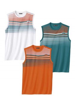 Zestaw 3 sportowych podkoszulków ze sklepu Atlas For Men w kategorii T-shirty męskie - zdjęcie 168978298