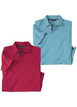 Zestaw 2 polo Sport Casual ze sklepu Atlas For Men w kategorii T-shirty męskie - zdjęcie 168978328