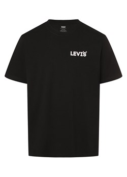 Levi's T-shirt męski Mężczyźni Bawełna czarny jednolity ze sklepu vangraaf w kategorii T-shirty męskie - zdjęcie 168980615