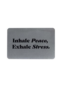 Artsy Doormats mata łazienkowa Inhale Peace Exhale ze sklepu ANSWEAR.com w kategorii Dywaniki łazienkowe - zdjęcie 168981629
