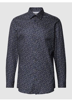 Koszula casualowa o kroju slim fit z kwiatowym wzorem model ‘SOHO’ ze sklepu Peek&Cloppenburg  w kategorii Koszule męskie - zdjęcie 168982985
