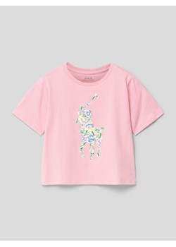 T-shirt z okrągłym dekoltem ze sklepu Peek&Cloppenburg  w kategorii Bluzki dziewczęce - zdjęcie 168983009