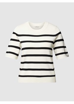 T-shirt ze wzorem w paski model ‘Carla’ ze sklepu Peek&Cloppenburg  w kategorii Bluzki damskie - zdjęcie 168983045
