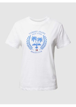 T-shirt z nadrukowanym motywem ze sklepu Peek&Cloppenburg  w kategorii Bluzki damskie - zdjęcie 168983265