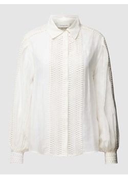 Bluzka z wykładanym kołnierzem model ‘ULTRA’ ze sklepu Peek&Cloppenburg  w kategorii Koszule damskie - zdjęcie 168983365