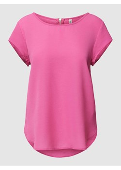 Bluzka w jednolitym kolorze model ‘VIC’ ze sklepu Peek&Cloppenburg  w kategorii Bluzki damskie - zdjęcie 168983528