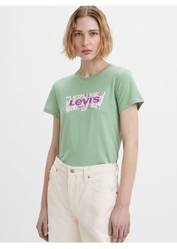 Levi´s Koszulka w kolorze zielonym ze sklepu Limango Polska w kategorii Bluzki damskie - zdjęcie 168985049