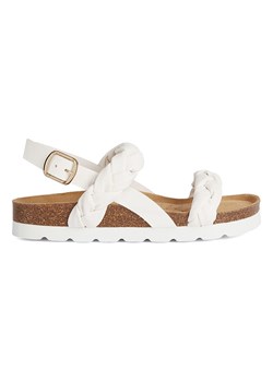 Geox Skórzane sandały &quot;Brionia&quot; w kolorze białym ze sklepu Limango Polska w kategorii Sandały damskie - zdjęcie 168985329