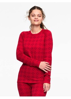 KARI TRAA Wełniana koszulka w kolorze czerwonym ze sklepu Limango Polska w kategorii Bluzki damskie - zdjęcie 168985539