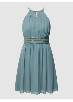 Sukienka koktajlowa z wiązaniem na szyi ze sklepu Peek&Cloppenburg  w kategorii Sukienki - zdjęcie 168989305