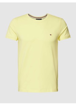 T-shirt o kroju slim fit z wyhaftowanym logo ze sklepu Peek&Cloppenburg  w kategorii T-shirty męskie - zdjęcie 168989396