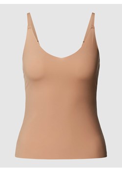 Top na ramiączkach w jednolitym kolorze model ‘ZERO FEEL 2.0’ ze sklepu Peek&Cloppenburg  w kategorii Bluzki damskie - zdjęcie 168989419