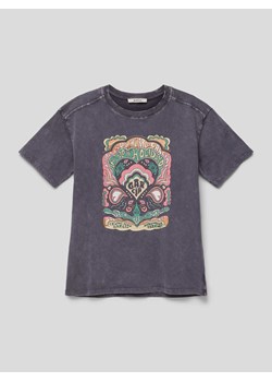 T-shirt z nadrukowanym motywem ze sklepu Peek&Cloppenburg  w kategorii Bluzki dziewczęce - zdjęcie 168989706
